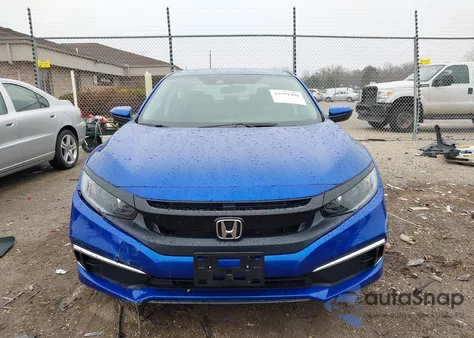2020 Honda Civic Lx из США, поврежденный, VIN 2HGFC2F61LH550544